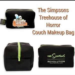 New! Simpsons Treehouse of Horror Couch Makeup Bag